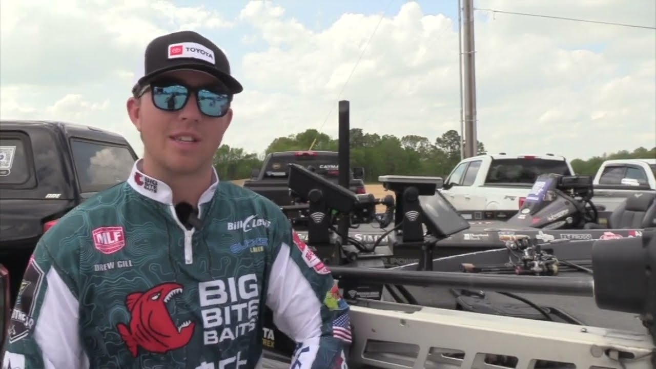 MLF BPT Pro Drew Gill on Precision Sonar Mounts