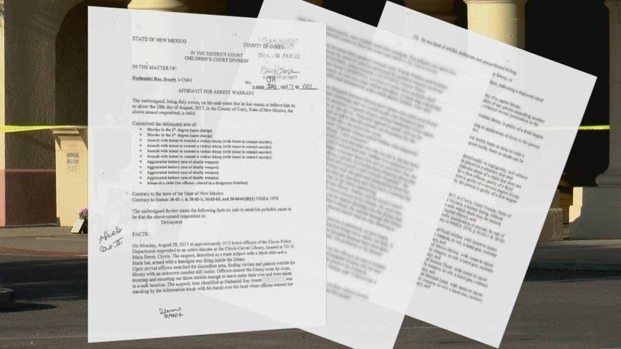 Documents reveal why Clovis gunman attacked library