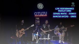 SEPARUH NAFAS DEWA19 - HAMPA HATIKU UNGU | MARINOSH LIVE PERFORMANCE