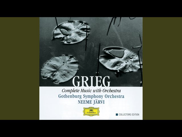 Grieg - Ouverture:En automne : Orch Symph Göteborg / N.Järvi