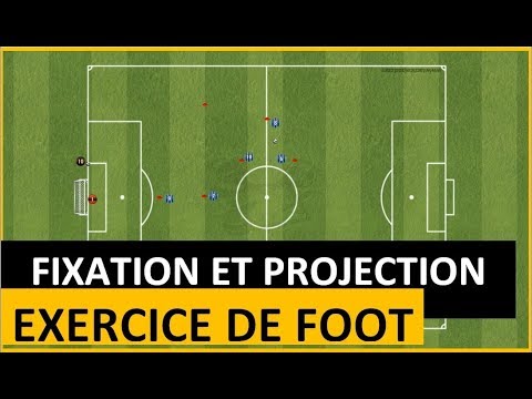 Exercice de fixation et projection - YouTube