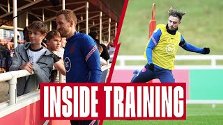 Grealish on FIRE! 🔥 Kane’s Striking Masterclass \& England Players Meet Fans | Inside Training