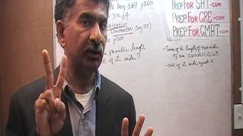 Revised GRE Math Day 167 p260 - Isosceles Triangle - Geometry Day 64 - GRE, GMAT, SAT Prep Tutor