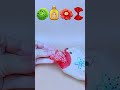 ASMR Convenient to eat two-dimensional snacks, children's food 🍦🍧🍰🍬 #snacks #candy #sweet #fun