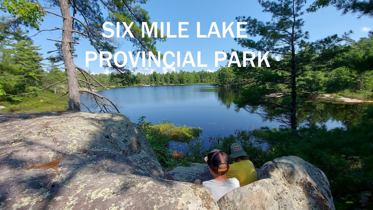 Camping at Six Mile Lake Provincial Park YouTube