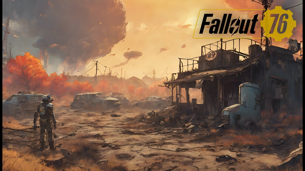 Scorched Earth - Fallout 76 | Post Apocalyptic Ambient Music 1 hour OST