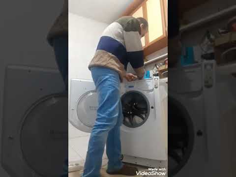 Ariston hotpoint çamaşır makinesinin F6 arzasi kapı mekanizma değişimi