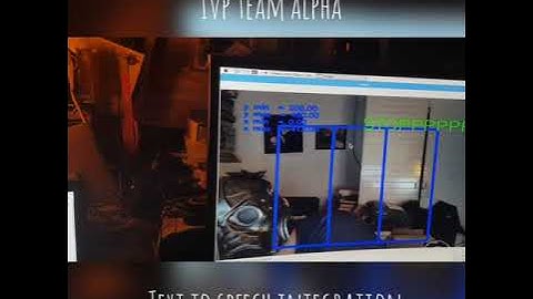 Text to Speech Integration OpenCV with Tensorflow Obstacle Avoidance
