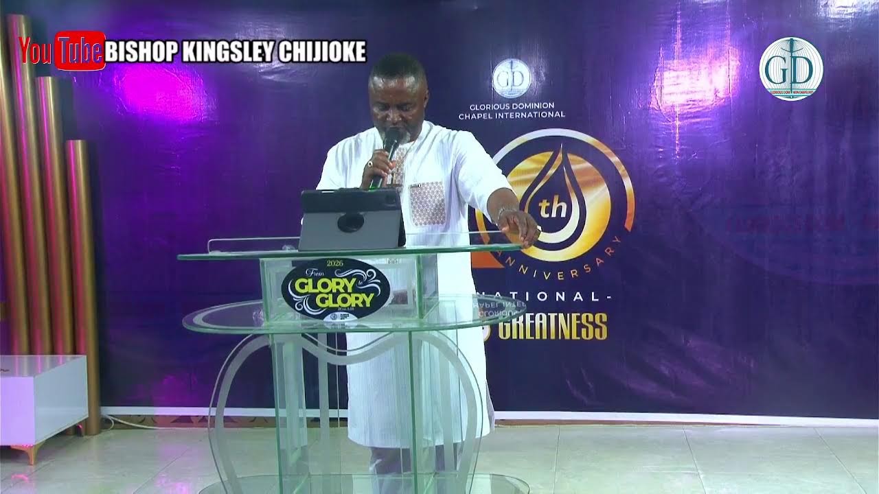 SUNDAY 4TH SERVICE @ GLORIOUS DOMINION CHAPEL INT'L 01/18/2026