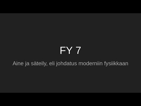 Video: Kuinka Mitata Säteilytasoja