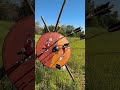 165lb warbow vs Viking shield #archery #viking #nerd #dnd #fantasy #fitness #medieval #rpg #cosplay