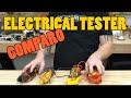 Electrical tester comparo  fluke klein  ideal