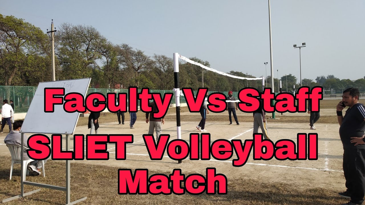 Volleyball Match Faculty Vs Staff Of SLIET LONGOWAL 2021 YouTube volleyball-match-faculty-vs-staff-of-sliet-longowal-2021-youtube