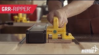 Avoiding Kickback on a Table Saw Safely, Protecting Fingers, and Cleaner cutting with GRR-RIPPER!