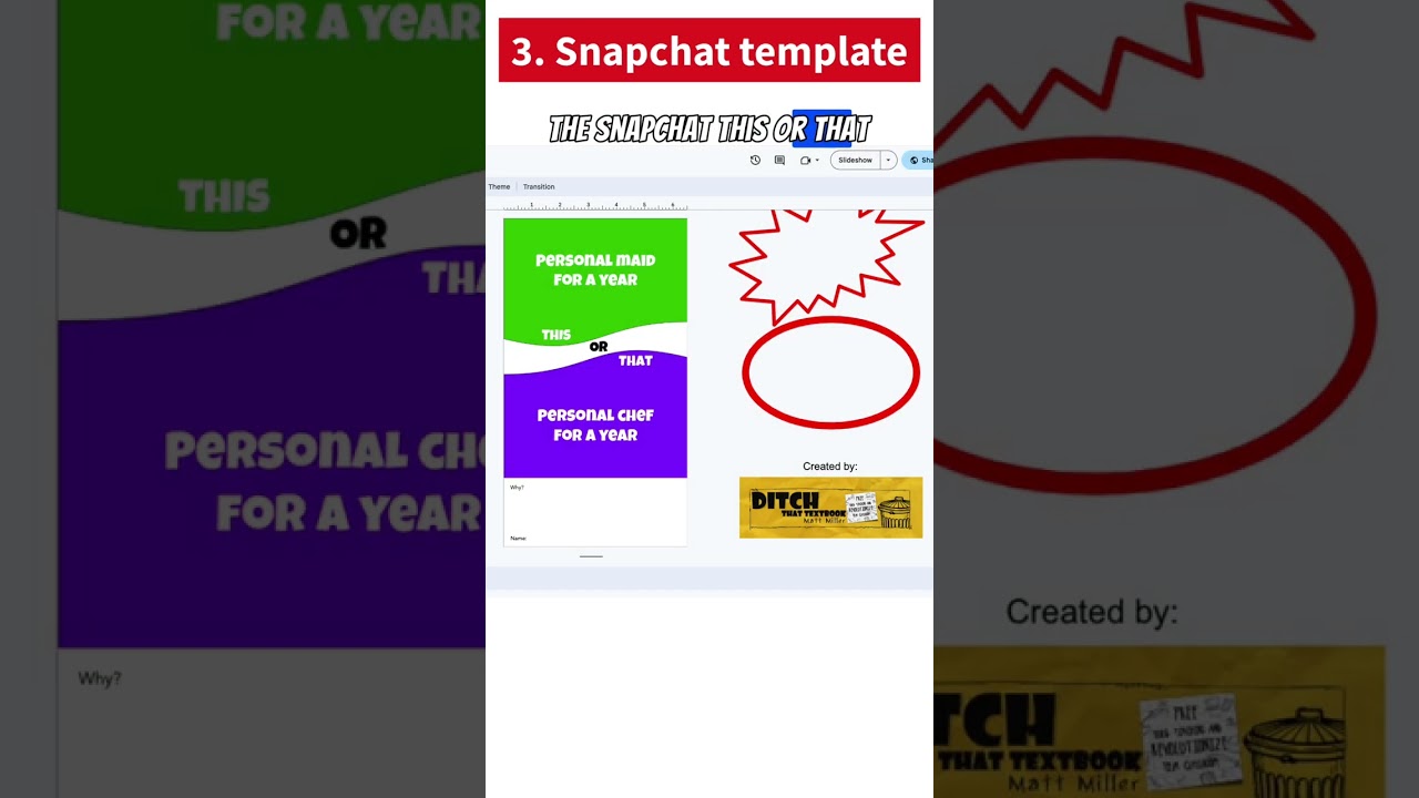 Free Google Slides/PowerPoint templates for teachers