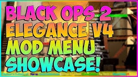BO2 PS3 Elegance Mod Menu v4