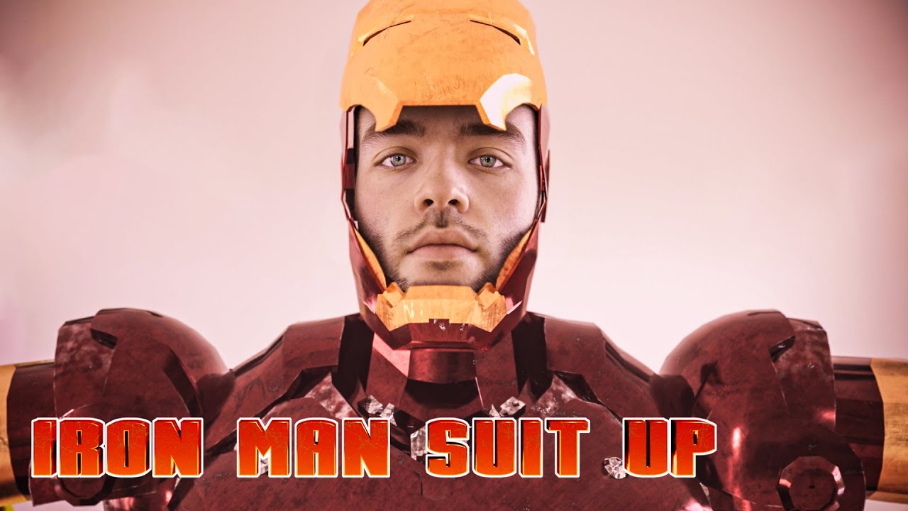 Iron Man Suit Up! Blender VFX