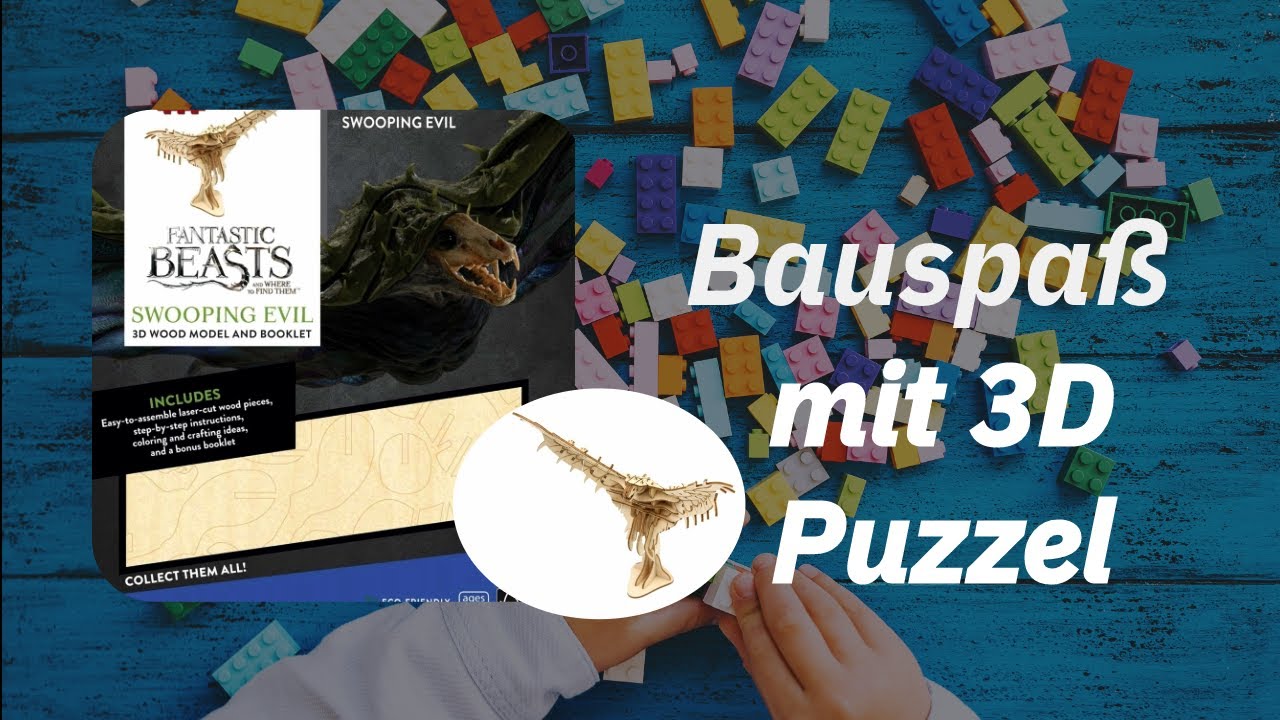 Basteln mit Dummis I Phantastische Tierwesen I 3D Puzzel