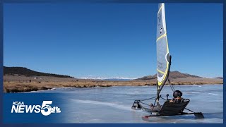Thrill seekers attempt to harness nature to achieve speed on Eleven Mile Reservoir