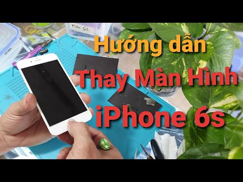 Video Cách thay màn hình iphone 6s - youtube
