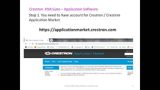 Crestron KNX   Gate  Application  Software to Program CGEIB  IP   Crestron KNX Interface screenshot 3