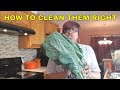 HOW TO PROPERLY CUT, CLEAN AND FREEZE YOUR COLLARD GREENS