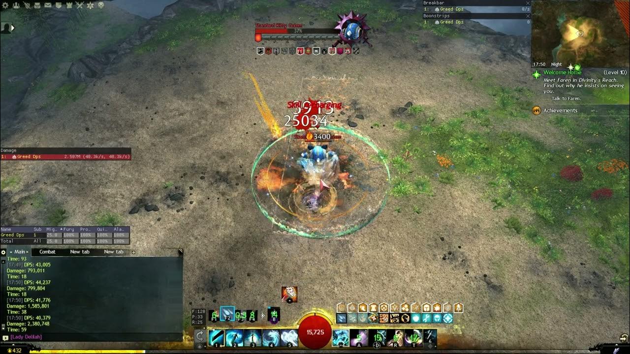 GW2 Power Catalyst 43.4k (26/9 patch) with log YouTube