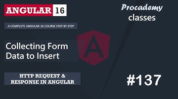 #137 Formuliergegevens verzamelen om in te voegen | HTTP-client | Een complete Angular-cursus