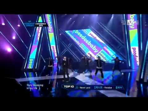 111013 Cho PD ft Block B (Taeil & Kyung) - Family Man : Comeback Stage