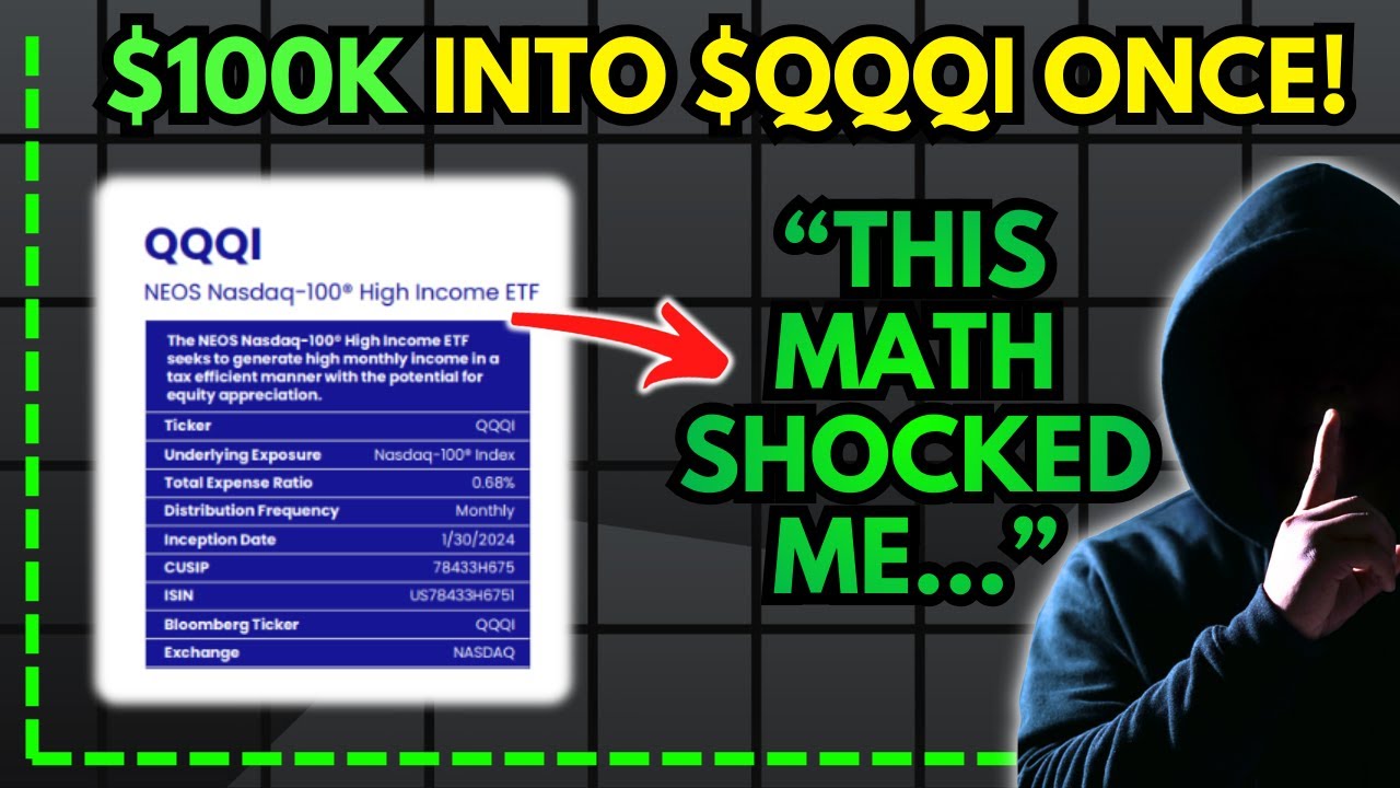 Вот что произойдёт, если вы вложите 100 000 долларов в QQQI хотя бы раз!