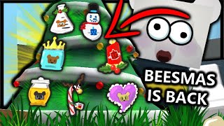 New Beesmas Ornament Quest 2019 Christmas Tree Presents Roblox Bee Swarm Simulator Youtube - aphid roblox iodigit