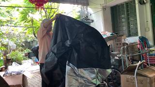 55 RM 4XL Rain Cover Motorcycle and 20 RM Motorcycle Side Stand Enlargement, 23 Jun 2026