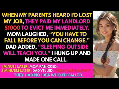 My Parents Secretly Paid My Landlord $1000 To Evict Me After I Lost My Job—Then I Made One Call…
