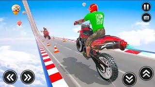 GT Mega Ramp Stunt Bike Games | Bike Games| Best Android #saqibgamer screenshot 4