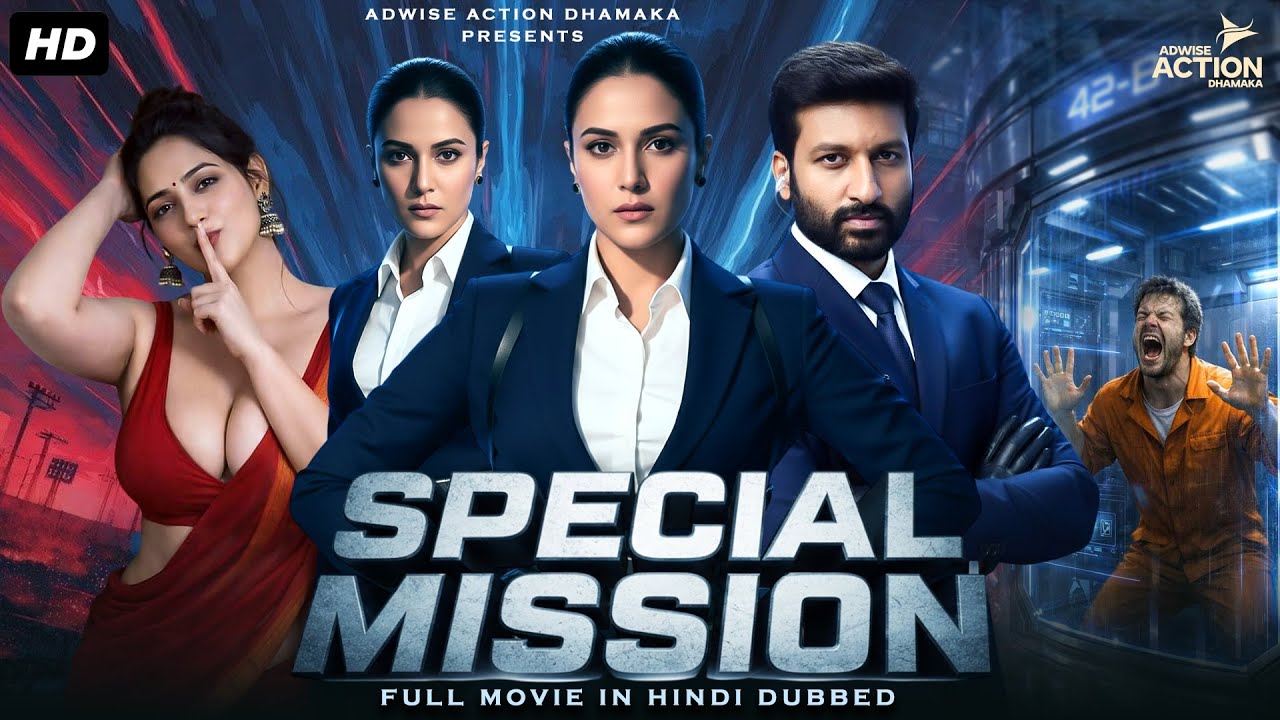 ''SPECIAL MISSION'' | New SPY Agent Movie in hindi dubbed | South Action Movie | New Hindi Movie.