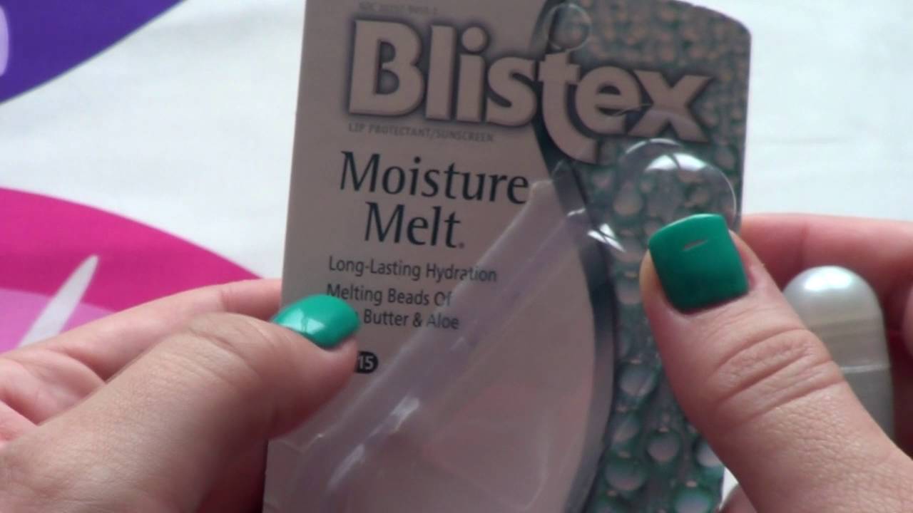 Бальзам для губ с увлажняющими гранулами Blistex Moisture Melt YouTube