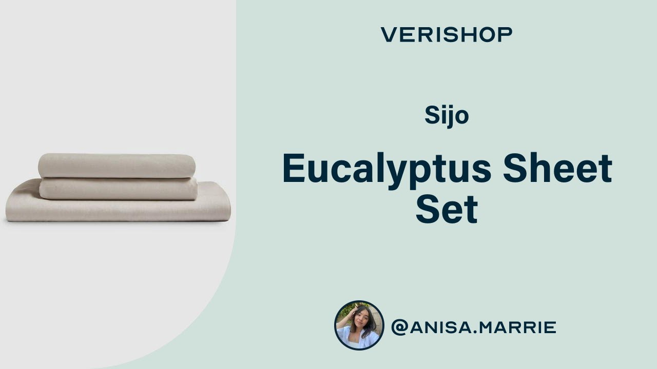 Sijo Eucalyptus Sheet Set Review YouTube