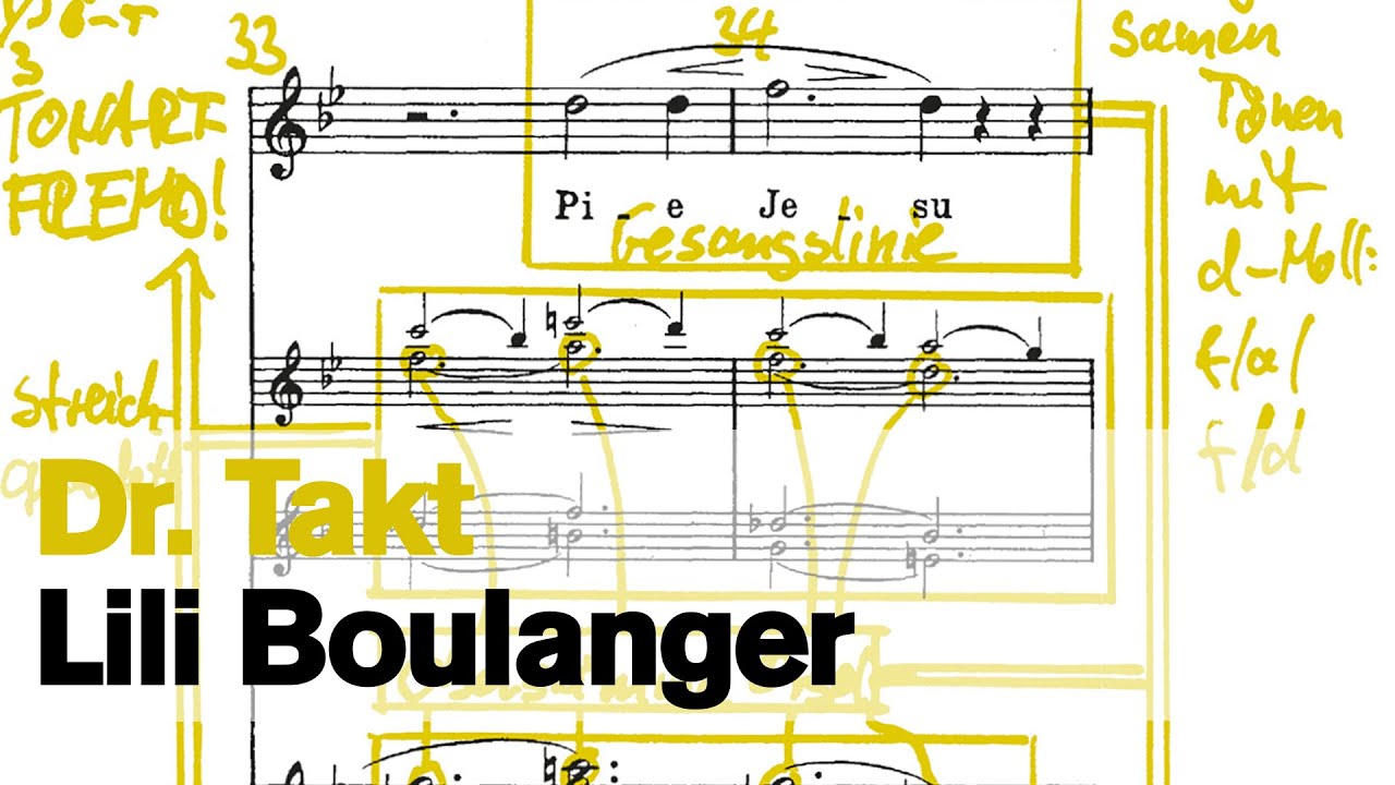 Dr Takt Lili Boulanger "Pie Jesu" (Videocast, Episode 23/German