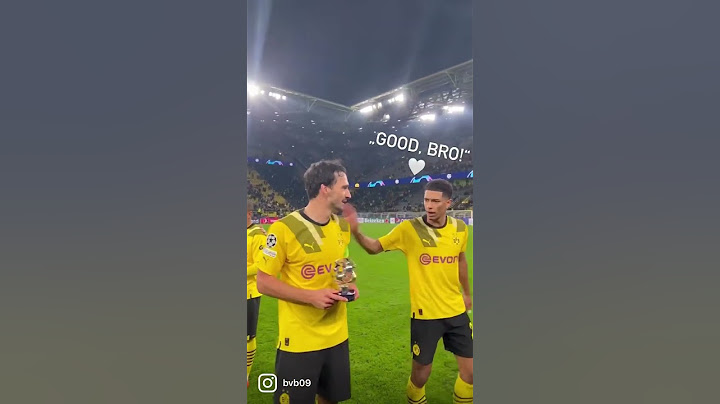 Bellingham & Adeyemi congratulate MOTM Hummels 🤩
