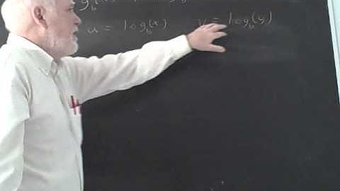Properties of Logarithms: proof 1