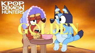 GOLDEN X Bluey A Tour of the Dreamhouse Bluey Minisode Clip Compilation(Official Music Cover)