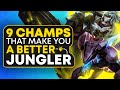 9 Champions That Will Make You A BETTER JUNGLER in Season 12!