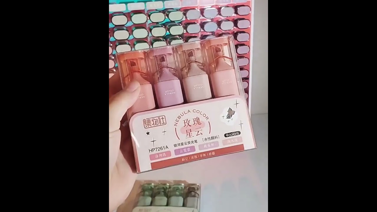 4pcs/set Of Fluorescent Pens Visually-Appealing