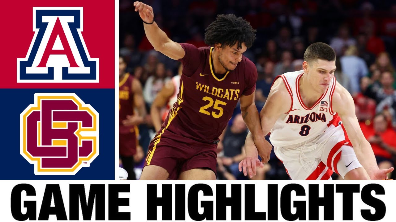 #1 Arizona vs Bethune-Cookman Highlights | Men's Basketball | College Basketball 2025