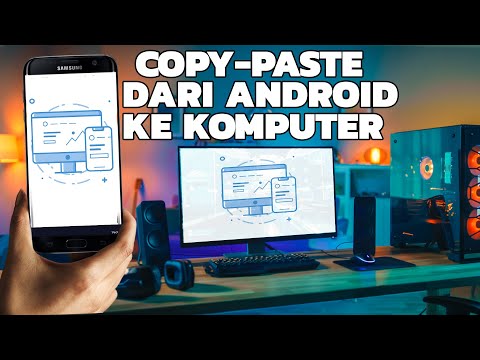 Cara Copy Paste Dari Android Ke PC Atau Laptop - XTX Tutorial 1000 Subscriber !