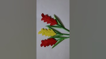 Beautiful Flower Craft #diy #artscraft #craft #viralvideo #shorts #youtubeshorts #flowers #easy #ai