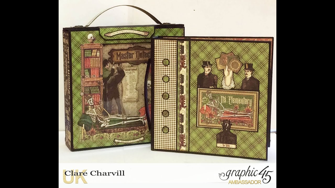 Master Detective Album and Co ordinating Case Graphic 45