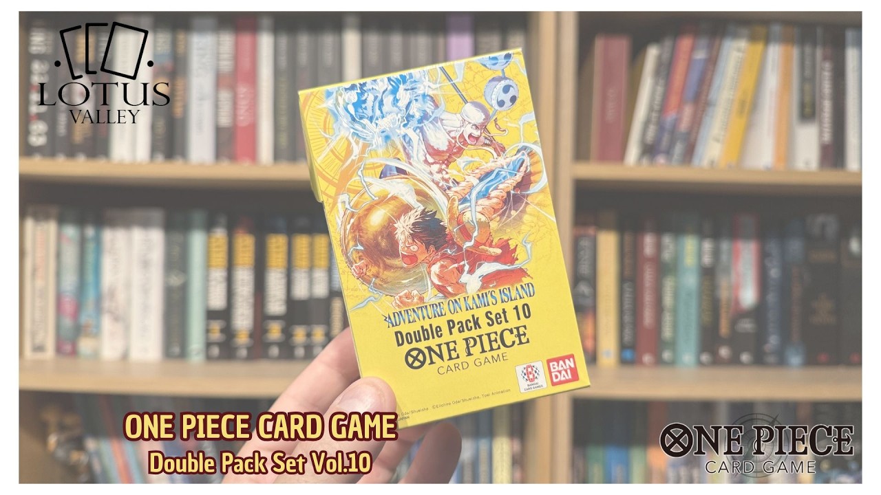 ONE PIECE CARD GAME 10枚セット One Piece Card Game - Double Pack Set Vol.10 - LotusValley - YouTube