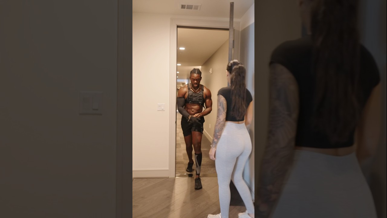 Behind the scenes after my run (Day 158 of 365)