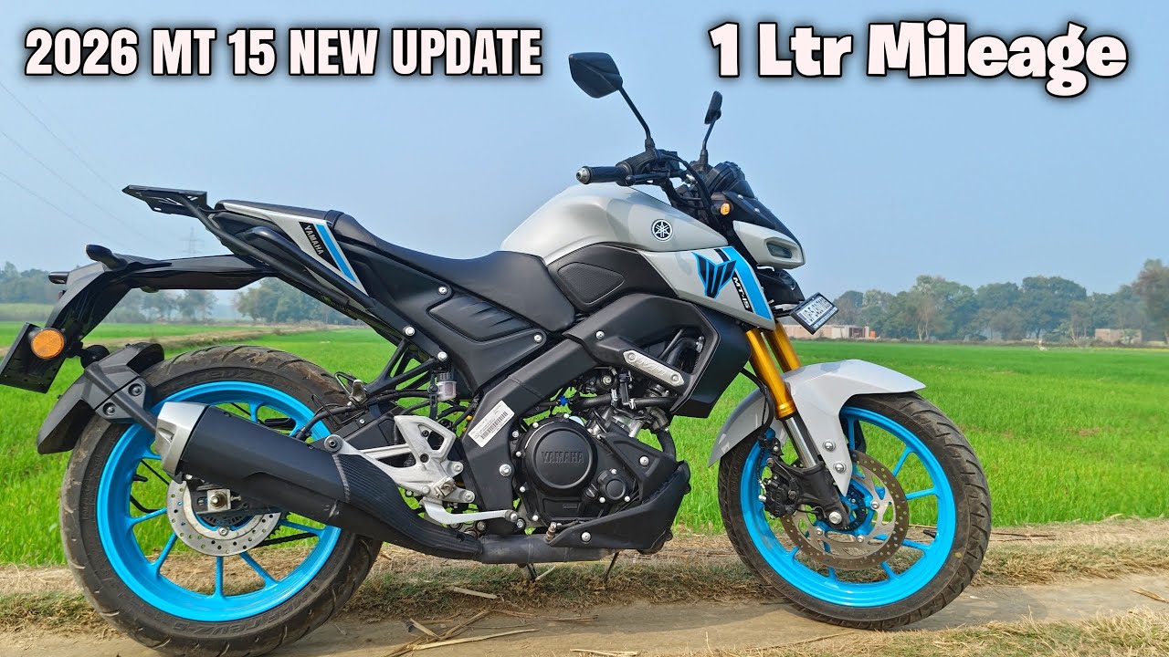   MT 15 2026 Full Review | 1 Litre Mileage Test | Build Quality Check 🔥 | Ice Storm DLX Model